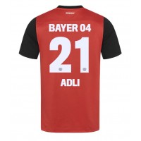 Bayer Leverkusen Amine Adli #21 Hjemmedrakt 2024-25 Kortermet